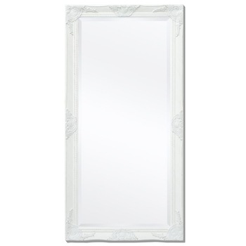 Oglinda verticala in stil baroc, vidaXL, 120 x 60 cm, Alb Oglinda verticala in stil baroc, vidaXL, 120 x 60 cm, Alb