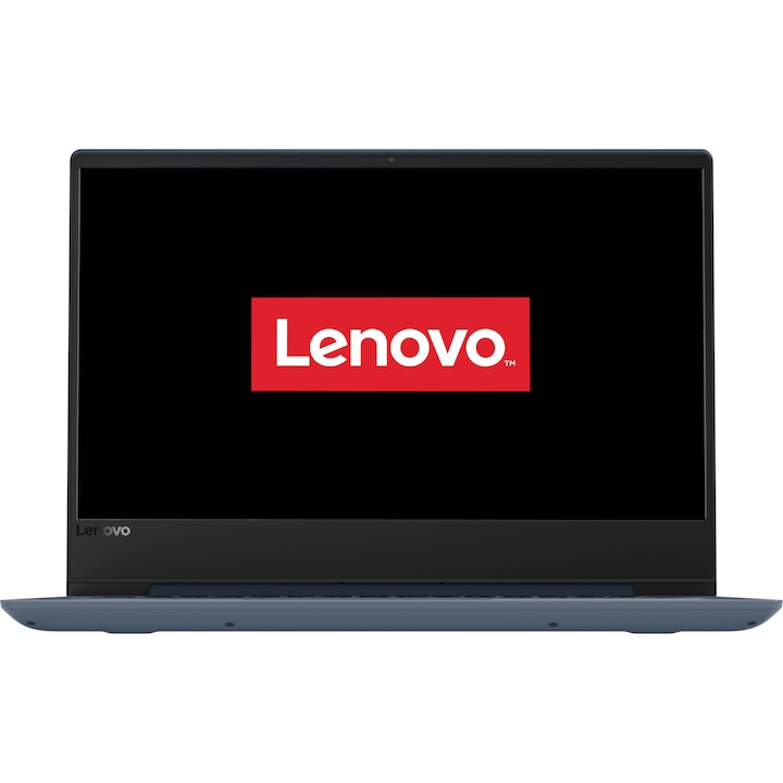 Laptop ultraportabil Lenovo IdeaPad 330S-14IKB cu procesor Intel® Core™ i3-7020U 2.30 GHz, Kaby Lake, 14", 4GB, 128GB SSD, Intel® HD Graphics 620, Microsoft Windows 10 S, Mid Night Blue