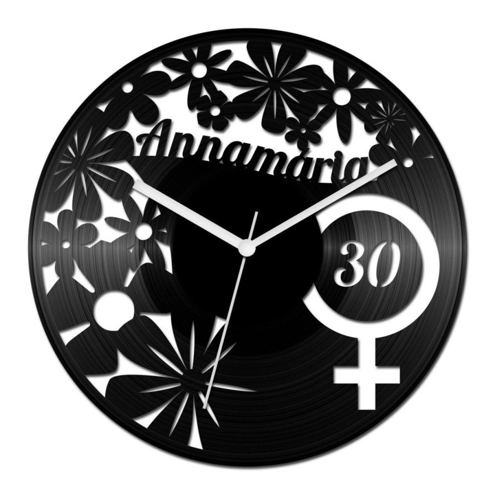 Női neves bakelit óra életkorral