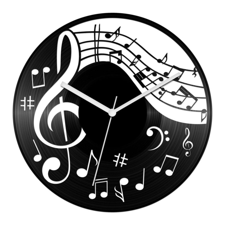 Hangjegyes bakelit óra