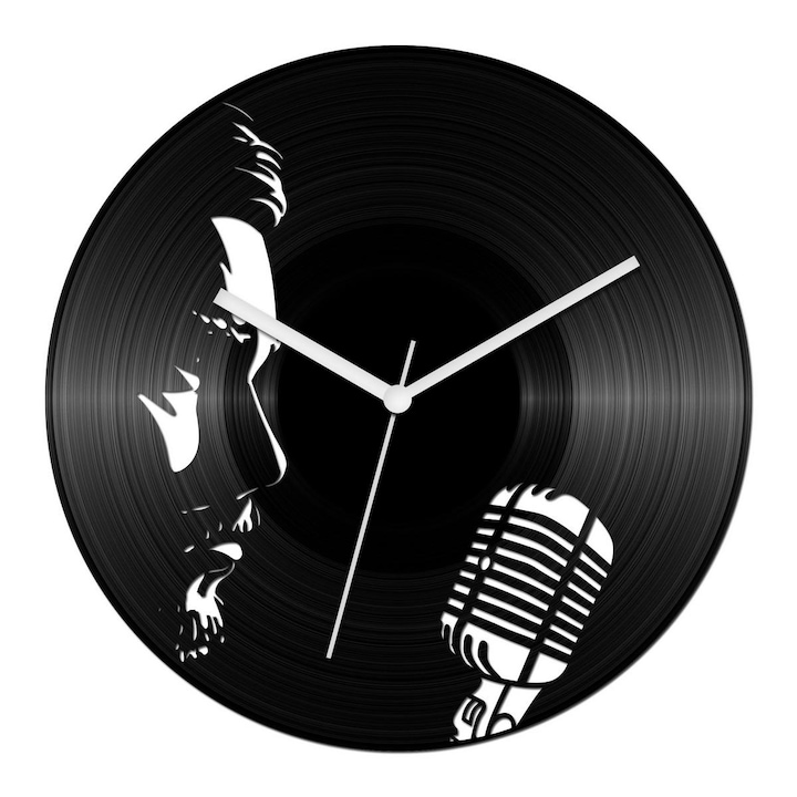 Férfi énekes bakelit óra