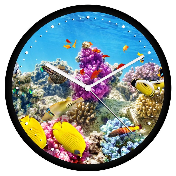 Tengeri élővilág falióra - perces
