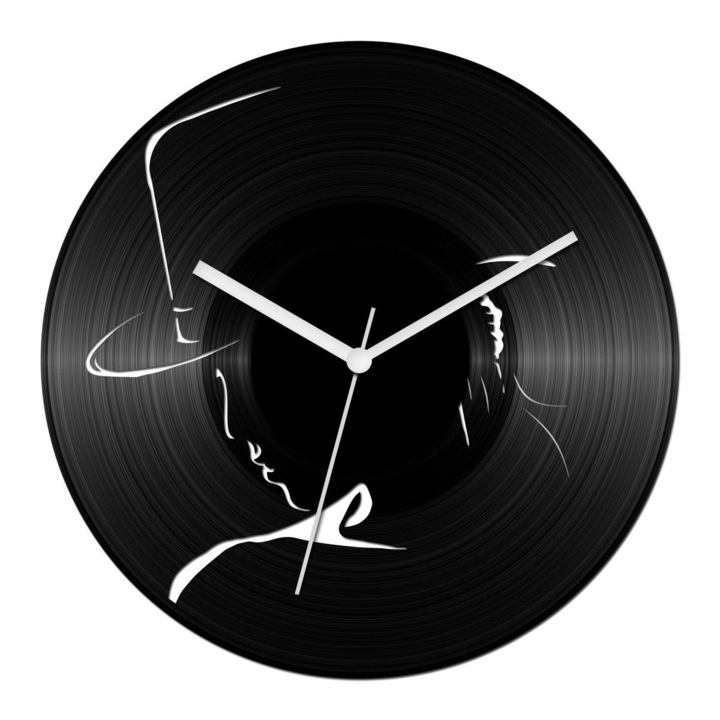 Titokzatos táncoslány bakelit óra