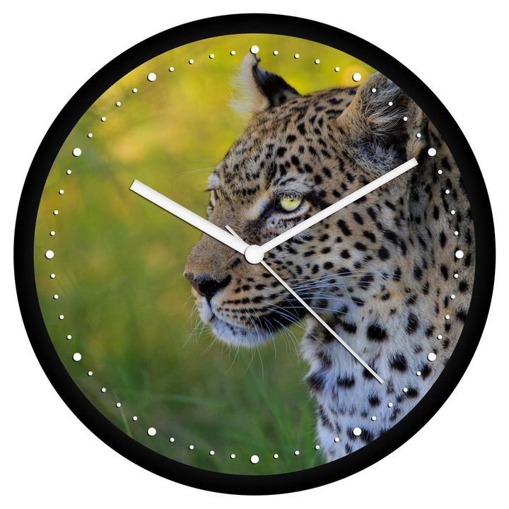 Leopárd falióra - perces