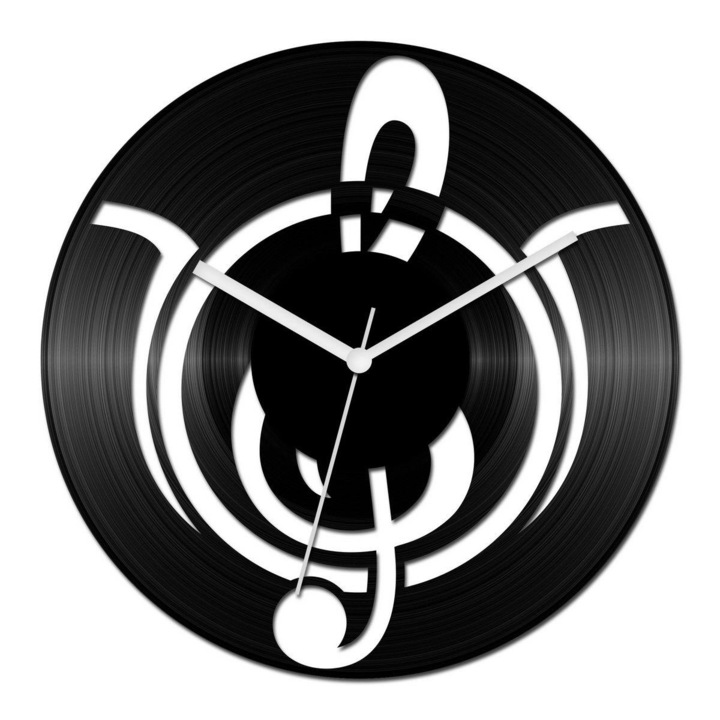 Violinkulcs bakelit óra