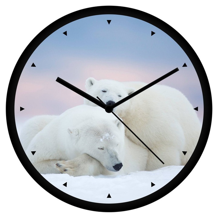 Jegesmedvék falióra - órás