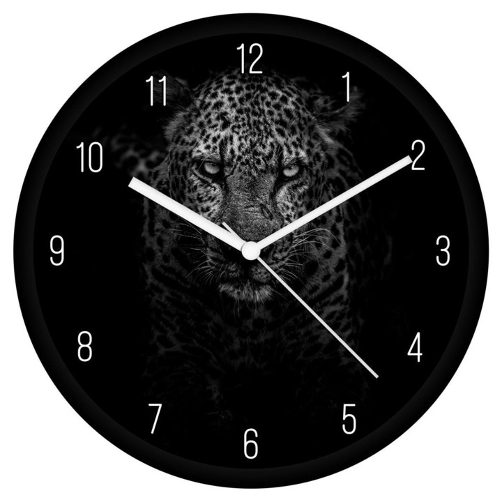 Öreg leopárd falióra - számos