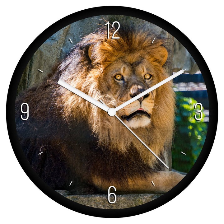 Oroszlán falióra - negyedes