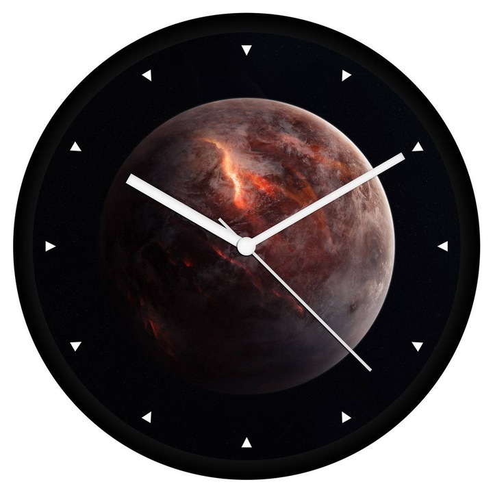 Sötét bolygó falióra - órás
