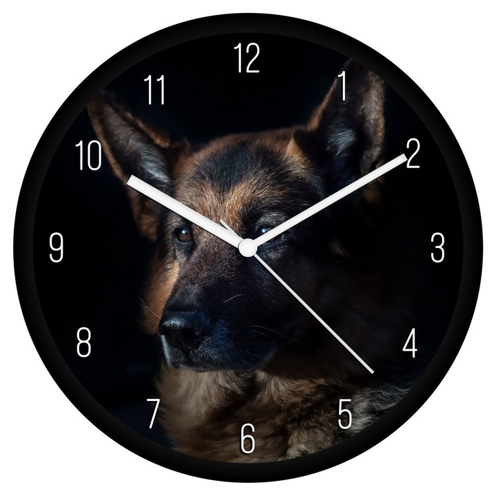 Német juhász falióra - számos