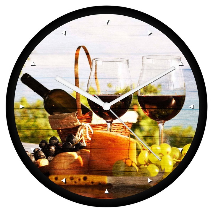 Vörös boros falióra - órás