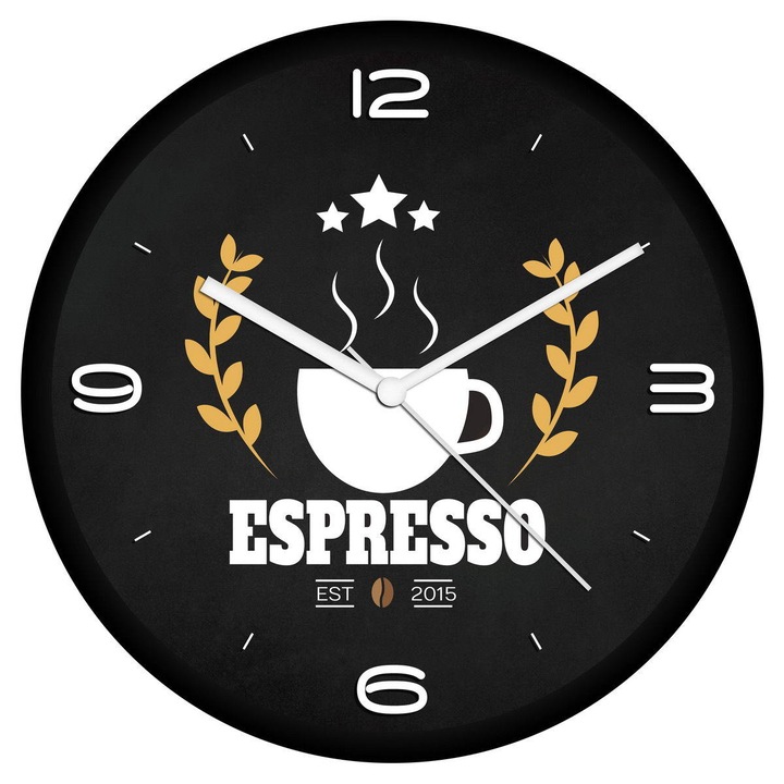 Kávé logós falióra 2