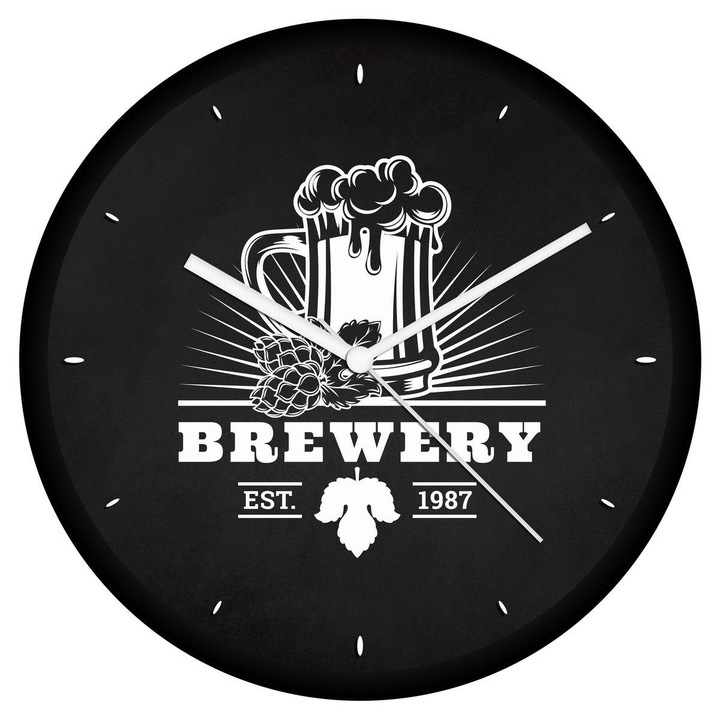 Sör logós falióra 6 - órás