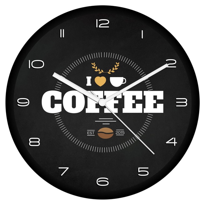 Kávé logós falióra 1 - számos