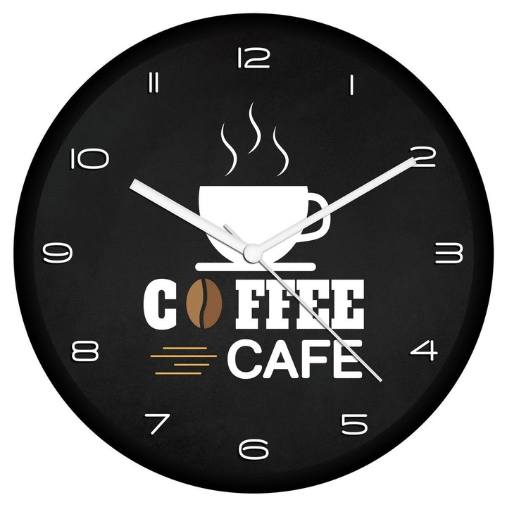 Kávé logós falióra 6 - számos