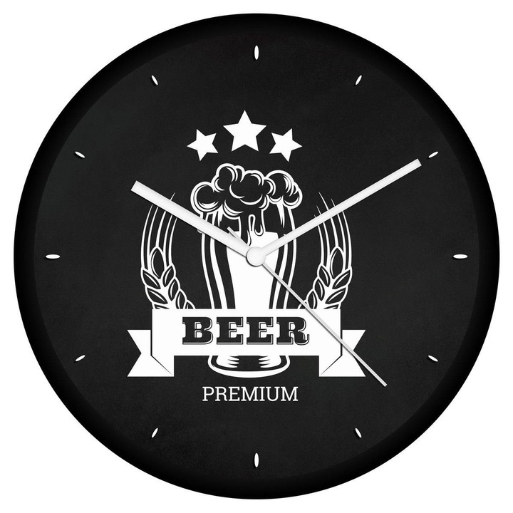Sör logós falióra 7 - órás