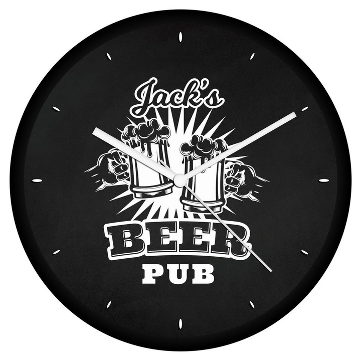 Sör logós falióra 5 - órás