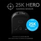 Mouse gaming wireless Logitech G PRO LightSpeed Hero 16K DPI, Negru