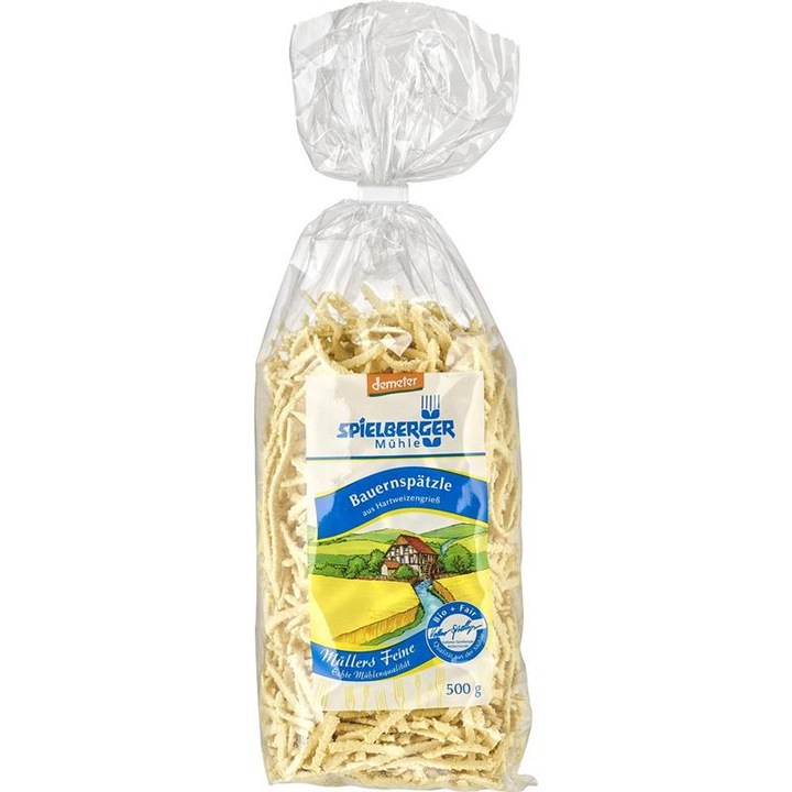 Paste bavareze Spaetzle Demeter bio, 500g, Spielberger