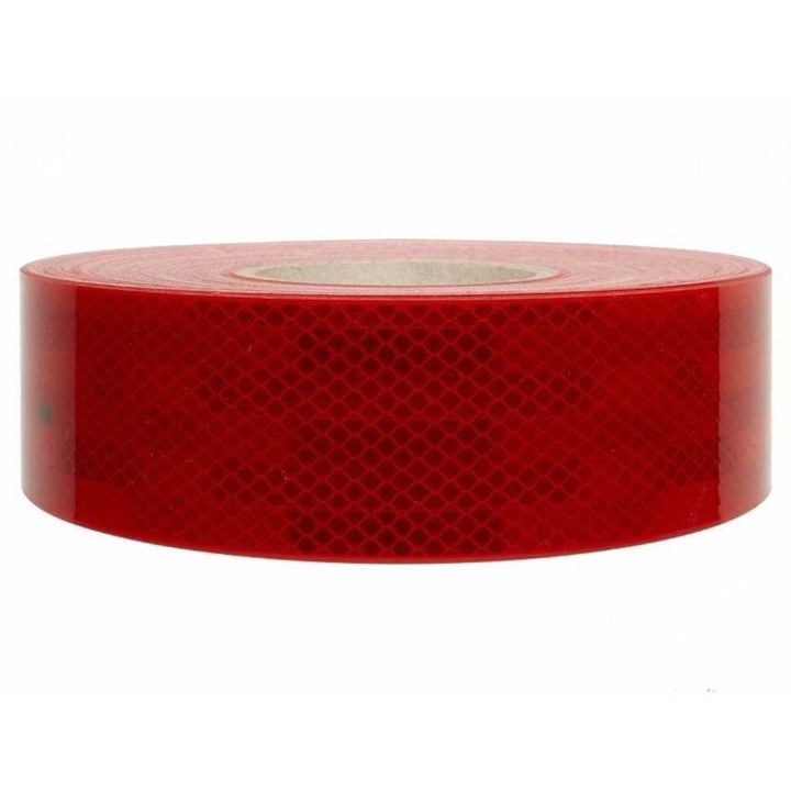 Sdx-concept Fényvisszaverő szalagtekercs, 5 cm x 50 m, Méhsejt-forma kialakítás, Piros
