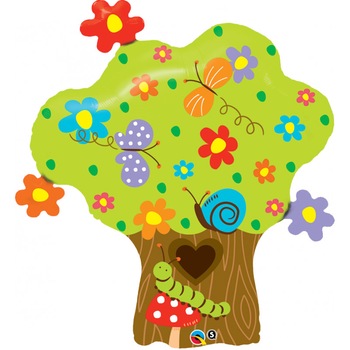 Balon Folie Figurina Copacel- 95 cm, Qualatex 26454 Balon Folie Figurina Copacel- 95 cm, Qualatex 26454