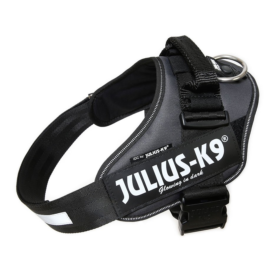 Ham IDC Power pentru caini Julius K9, Talie medie,14-25 kg, Gri