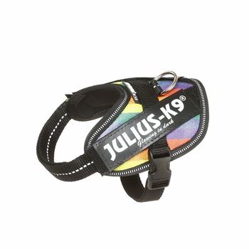 Ham IDC Power pentru caini Julius K9, Talie mica, 0.8-3 kg, Curcubeu Ham IDC Power pentru caini Julius K9, Talie mica, 0.8-3 kg, Curcubeu