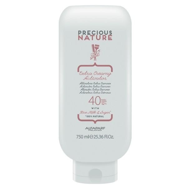 Oxidant Crema 12 % Alfaparf Milano Precious Nature Extra Creamy Activator 40 vol, Femei, 750 ml