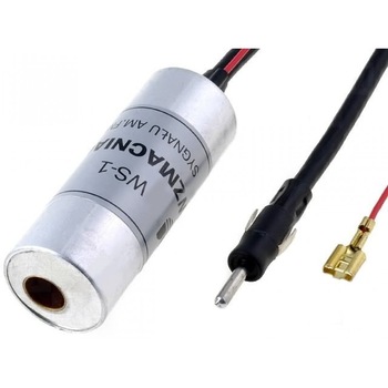 Amplificator antena radio auto AM / FM ANT-WS12 cablu 1.3m Amplificator antena radio auto AM / FM ANT-WS12 cablu 1.3m
