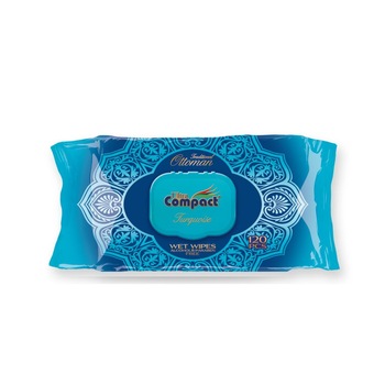 Servetele umede igienice Ultra Compact Traditional Ottoman Turquoise 120buc Servetele umede igienice Ultra Compact Traditional Ottoman Turquoise 120buc