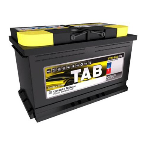 Acumulator TAB Magic EFB 80 Ah