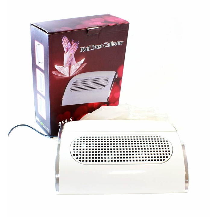 AD Körömporgyűjtő, körömszívó, 3 ventilátor