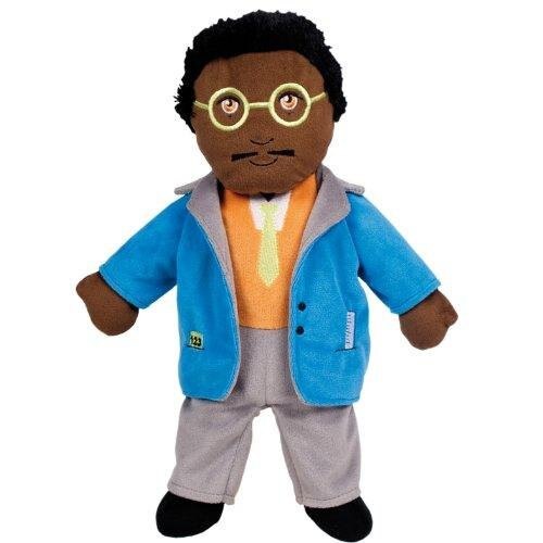 Papusa de mana - Teatru - Domnul Profesor - marca Beleduc multicolor