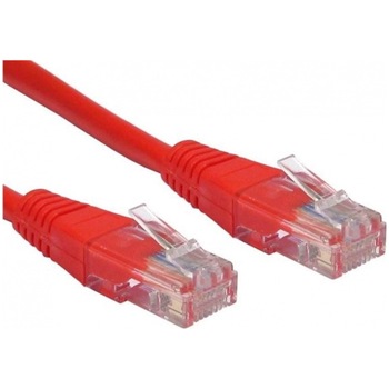 Cablu UTP SPACER Cat5e, cupru-aluminiu, 3 m, rosu, AWG26, SP-PT-CAT5-3M-R / 45505699 Cablu UTP SPACER Cat5e, cupru-aluminiu, 3 m, rosu, AWG26, SP-PT-CAT5-3M-R / 45505699