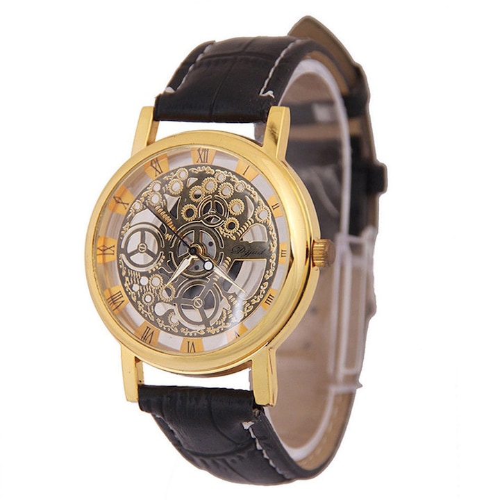 Ceas de dama elegant, LRTM 6s, negru