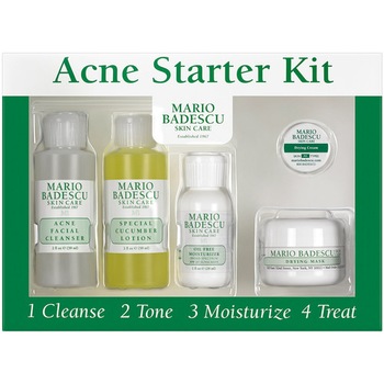 Set Mario Badescu, Acne Starter Kit: Acne Facial Cleanser, 59ml + Special Cucumber Lotion, 59ml + Oil Free Moisturizer, 29ml + Drying Mask, 14 gr Set Mario Badescu, Acne Starter Kit: Acne Facial Cleanser, 59ml + Special Cucumber Lotion, 59ml + Oil Free Moisturizer, 29ml + Drying Mask, 14 gr
