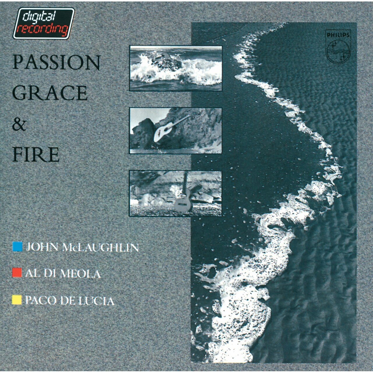 Paco De Lucia, John Mclaughlin, Al Di Meola - Passion Grace And Fire (CD)