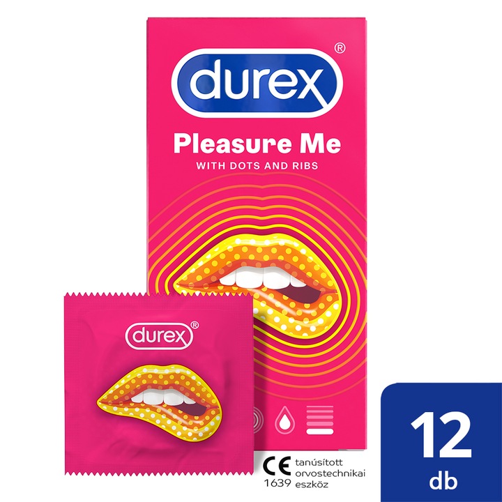 Durex Pleasure Me óvszer, 12db