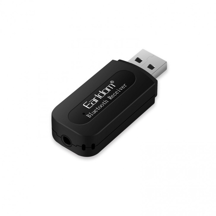 Bluetooth приемник, Earldom, ET-M22, 3.5mm, Черен