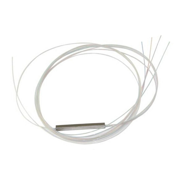 Spliter 1*4 PLC fara conectori, 1m, alb