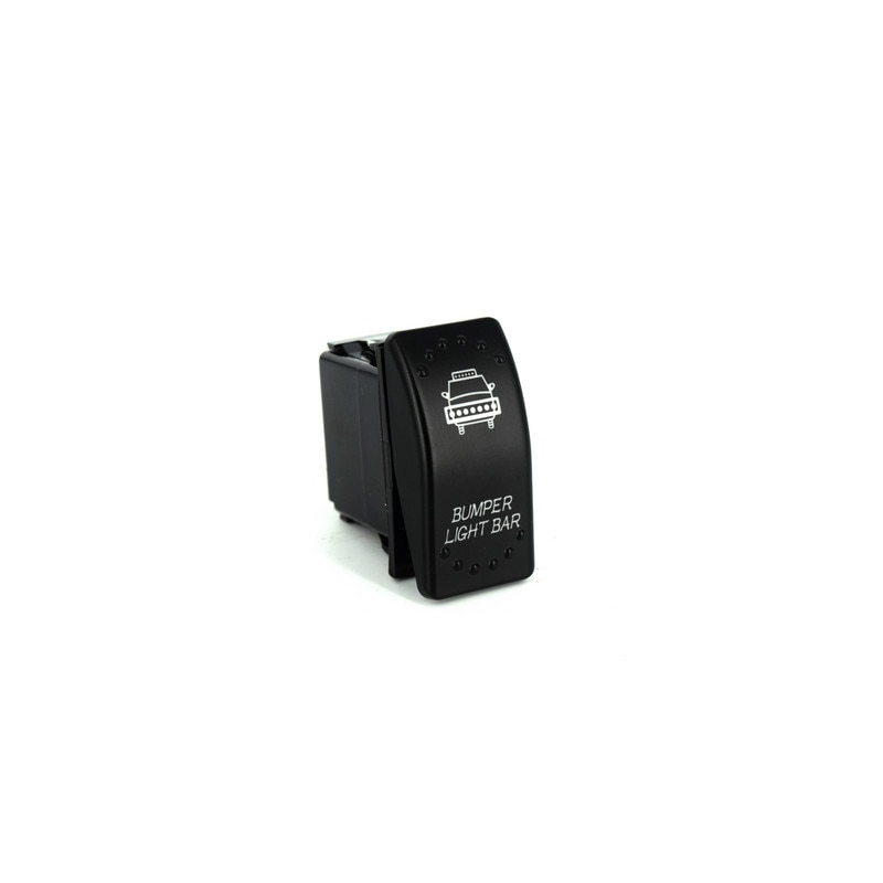 Intrerupator Auto BUMPER LIGHT BAR, iMK, 4,5 x 2.5 cm