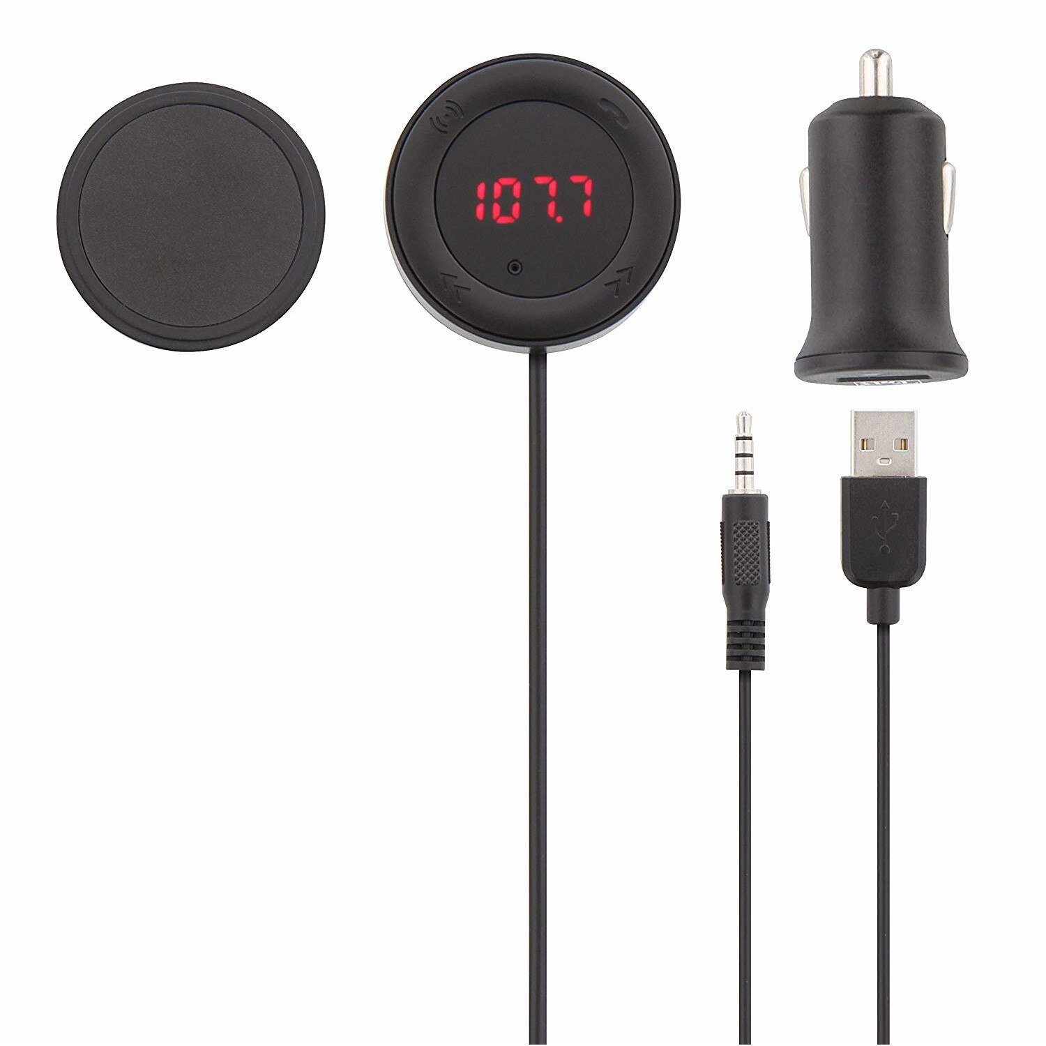 Transmitator FM + Kit hands free