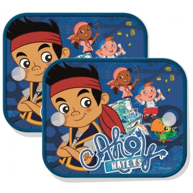 Set 2 Parasolare laterale, Jake, albastre, 36x46 cm