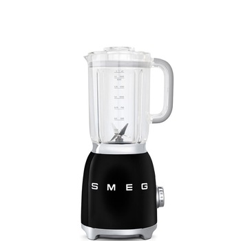 Blender Smeg BLF01BLEU, 800 W, 1,5 L, Negru/Argintiu Blender Smeg BLF01BLEU, 800 W, 1,5 L, Negru/Argintiu