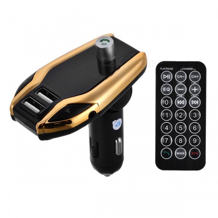 Трансмитер CAR KIT, модел X8 plus, Bluetooth, USB, Хедсфри, TF card