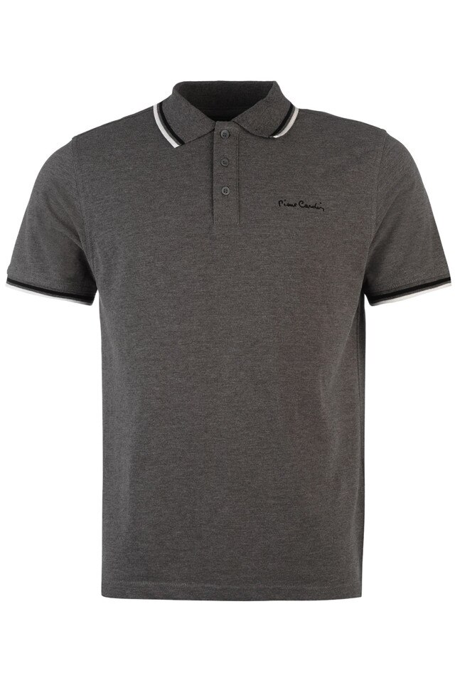 Tricou Polo Pierre Cardin Gri inchis, Gri inchis