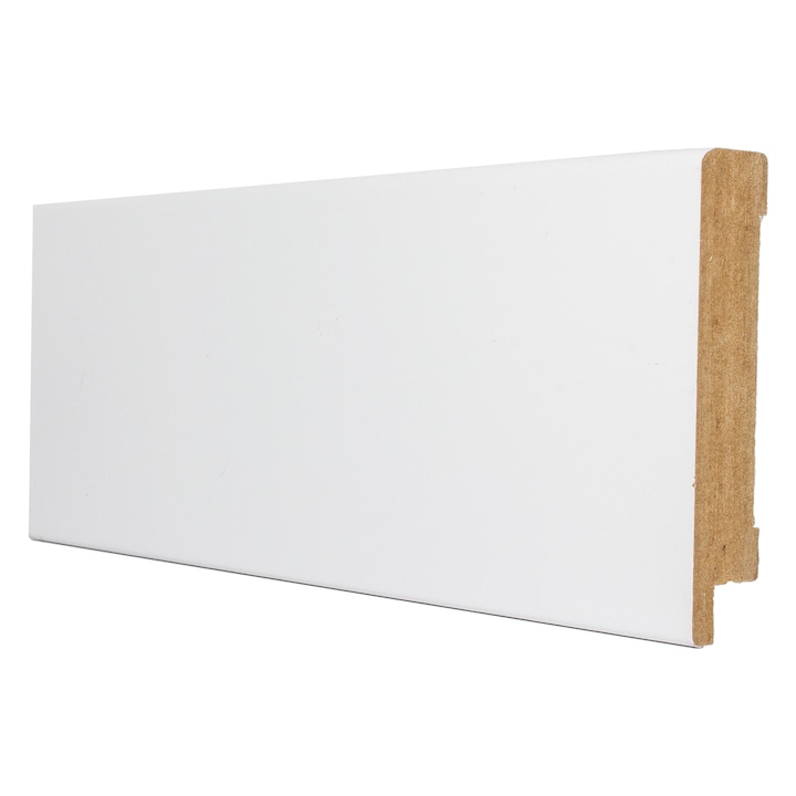 Plinta MDF - alba, SUPERPROFIL - 2800x16x80mm