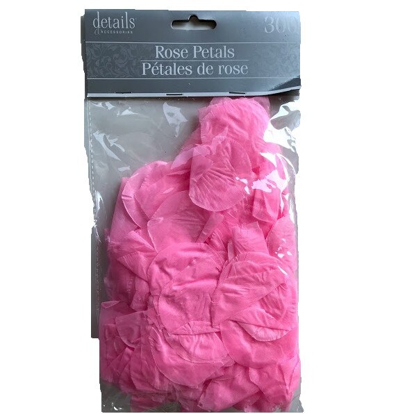 Petale artificiale roz, 300 buc
