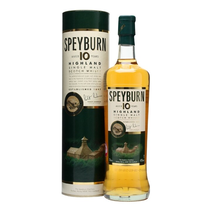 Whiskey Single Malt Speyburn, 10 YO, 1l, 40%