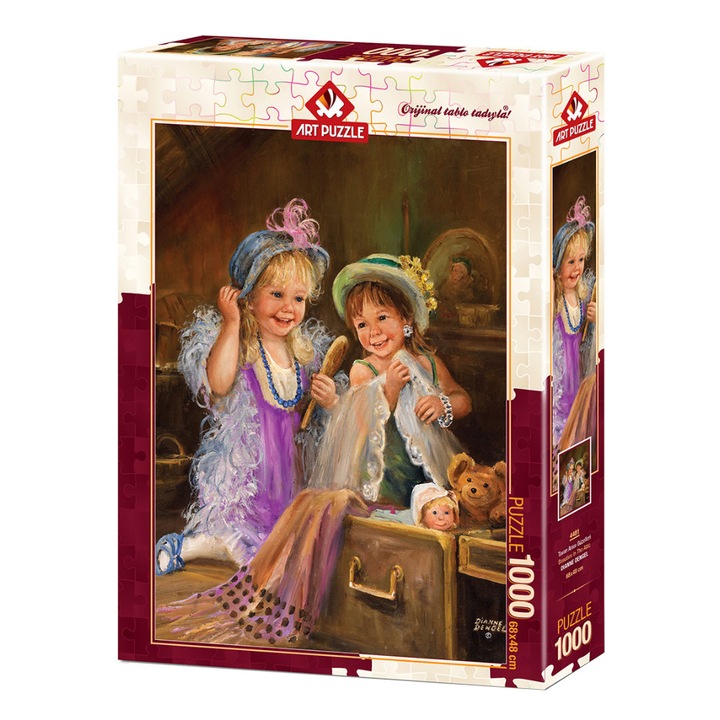 Puzzle Beauties In Attic, 1000 db